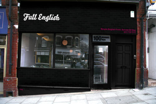 Full English façade